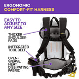 ProTeam Backpack Vacuums, ProVac FS 6 Commercial Backpack Vacuum with HEPA Media Filtration and Restaurant Tool Kit, 6 Quart, Corded