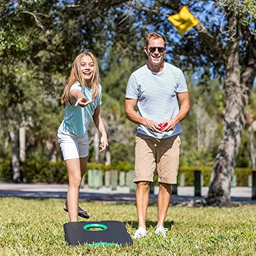 EastPoint Sports Go! Gater, Cornhole, Light Up and Standard Available, Easy Storage, Light Weight Perfect for Outdoor and Indoor Play