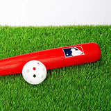 Franklin Sports MLB Kids Baseball Bat and Ball Set - Lightweight 30" Youth Plastic Bat - Multiple Colors