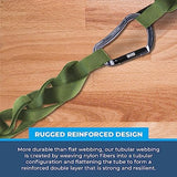 Rock-N-Rescue Professional Grade Nylon Tubular Webbing - Heavy-Duty 1-inch, Rescue Equipment for Mountaineering Rappelling Arborist Safety Gear, Firefighting and Rescue Gear
