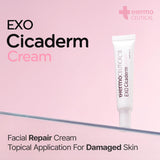 tHermoCEUTICAL EXO Cicaderm Cream - Topical Application Forms, Repair Cream, Protective Barrier, Skin Defense, Advanced Calming Formula, Comfortable Texture, 0.52 fl.oz