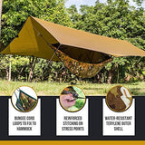 OneTigris Hideout Hammock Underquilt, Lightweight 4 Season Hammock Gear for Camping, Hiking, Backpacking, Travel, Beach, Backyard, Patio, Portable