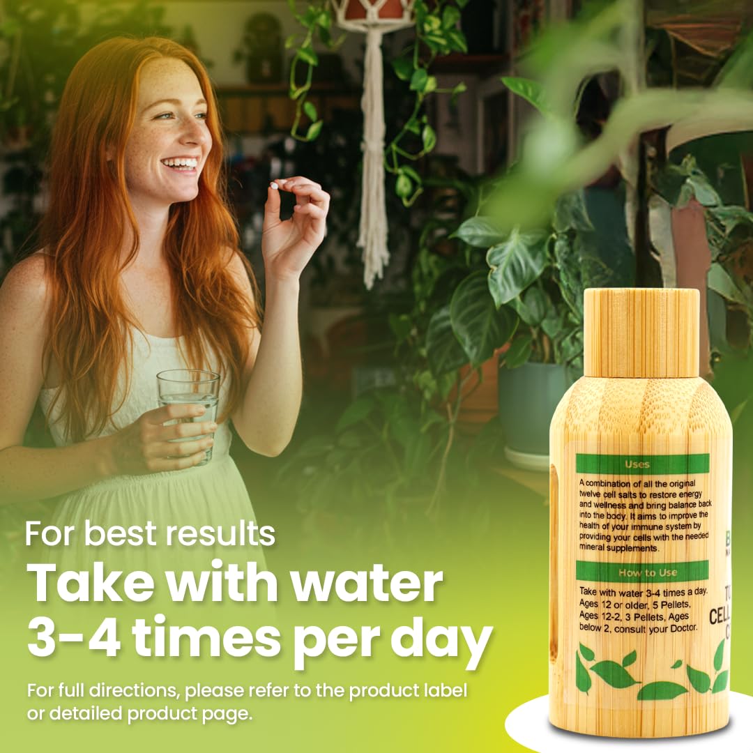 Total Tissue Cell Salt Mineral Combination Bio 28, 300 pellets | Helps Your Body Absorb and Use Nutrients, Helps Increase Energy Levels, Helps Improve Sleep Patterns, Overall Health and Vitality