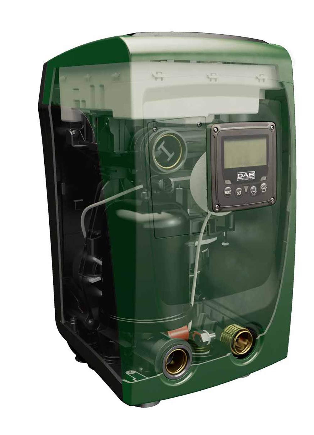 DAB E.Sybox Mini 3 Electronic Pressurisation System, Constant Pressure, Ultra Low 45db(A) Noise, 2.7" X 1.5" High-Resolution Screen, Compact, Wireless Capability, 1.1 Horsepower, 7.5 Bar, 80 l/min