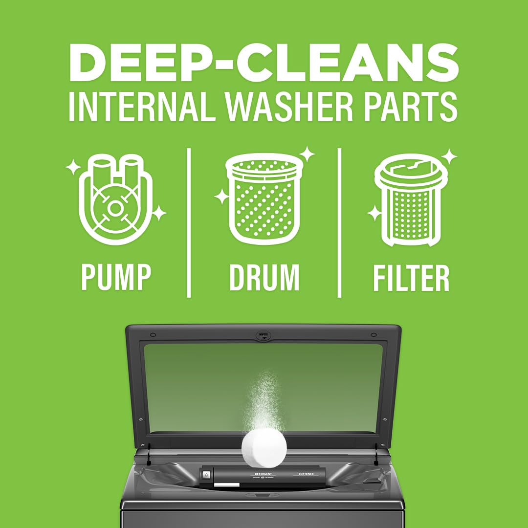 Affresh Washing Machine Cleaner, #1 Washing Machine Cleaner Tablet, 12 Ct.