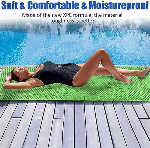 Foam Camping Pads for Sleeping, Foldable Closed Cell Foam Camping Mattress, Waterproof Outdoor Sleeping Mat for Ultralight Backpacking Thru-Hiking