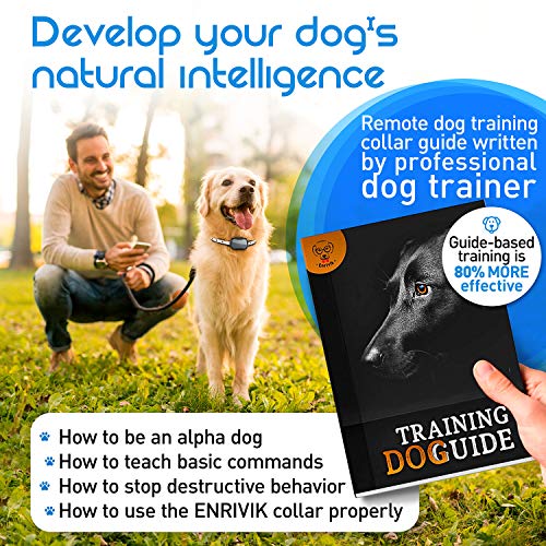 Extra Small Size Dog and Puppy Training Collar with Remote for Small Dogs 5-15lbs and Puppies with Shock - Waterproof & 1000 Ft Range