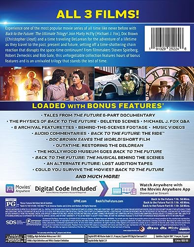 Back to the Future: The Ultimate Trilogy - Blu-ray + Digital