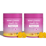 DYALE Her Juicy Feminine Probiotics Gummies for Women | Pineapple Flavor | Supports pH Balance, Gut Health & Immune System | with Slippery Elm, Prebiotics & Lactobacillus Blend | 60 Gummies (2pcs)