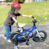 RoyalBaby Kids Bike EZ Freestyle Training Free Balance to Pedal Easy Learning Bicycle, 12-18 Inch for Toddlers to Big Kids