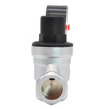 Kudos-Trading - Water Pressure Reducing Regulator Valve for 22mm Compression & 15mm Copper Piping Adjustable 1-6 Bar Brass Adjustable Pressure Reducing Valve with Gauge.