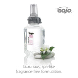 GOJO Clear & Mild Foam Handwash, EcoLogo Certified, 1200 mL Foam Hand Soap Refill LTX-12 Touch-Free Dispenser (Pack of 2) - 1911-02