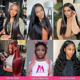 10A Brazilian Straight Hair Bundles 30 Inch 1 Single Bundle Human Hair 100% Unprocessed Virgin Raw Remy Human Hair Weave Bundles Natural Black 100g