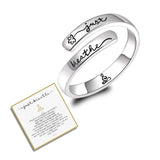 MDJY 925 Sterling Silver Inspirational Rings for Women Hope Rings Encouragement Jewelry (Just Breathe 01)