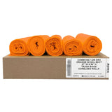 Ultrasac Heavy Duty 55 Gallon Orange Trash Bags - (Value 50 Pack) - 1.5 MIL equivalent Industrial Strength Plastic 37" x 54" for 50-55 Gal Cans -Fits Toter, Rubbermaid Brute, Carlislie Bronco etc.