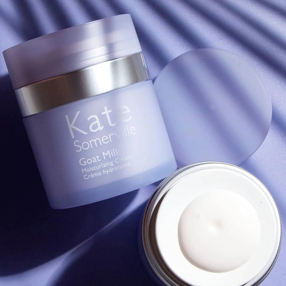 Kate Somerville Goat Milk Moisturizing Cream - Deeply Hydrating Daily Facial Moisturizer – Gentle Face Lotion Suitable for Sensitive Skin, 1.7 Fl Oz