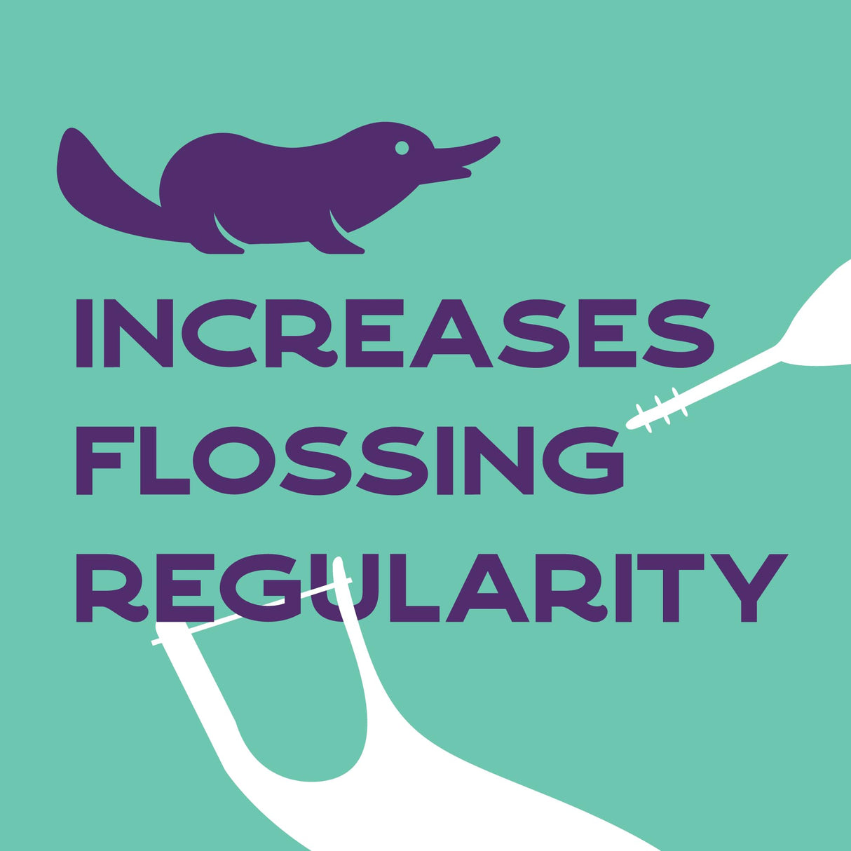 Platypus Orthodontic Flossers for Braces | Ortho Picks for Adults & Kids | Fits Under Arch Wire | Non-Damaging | Encourage Flossing Habits | Floss Teeth in Under Two Minutes (40 Count (Pack of 4))