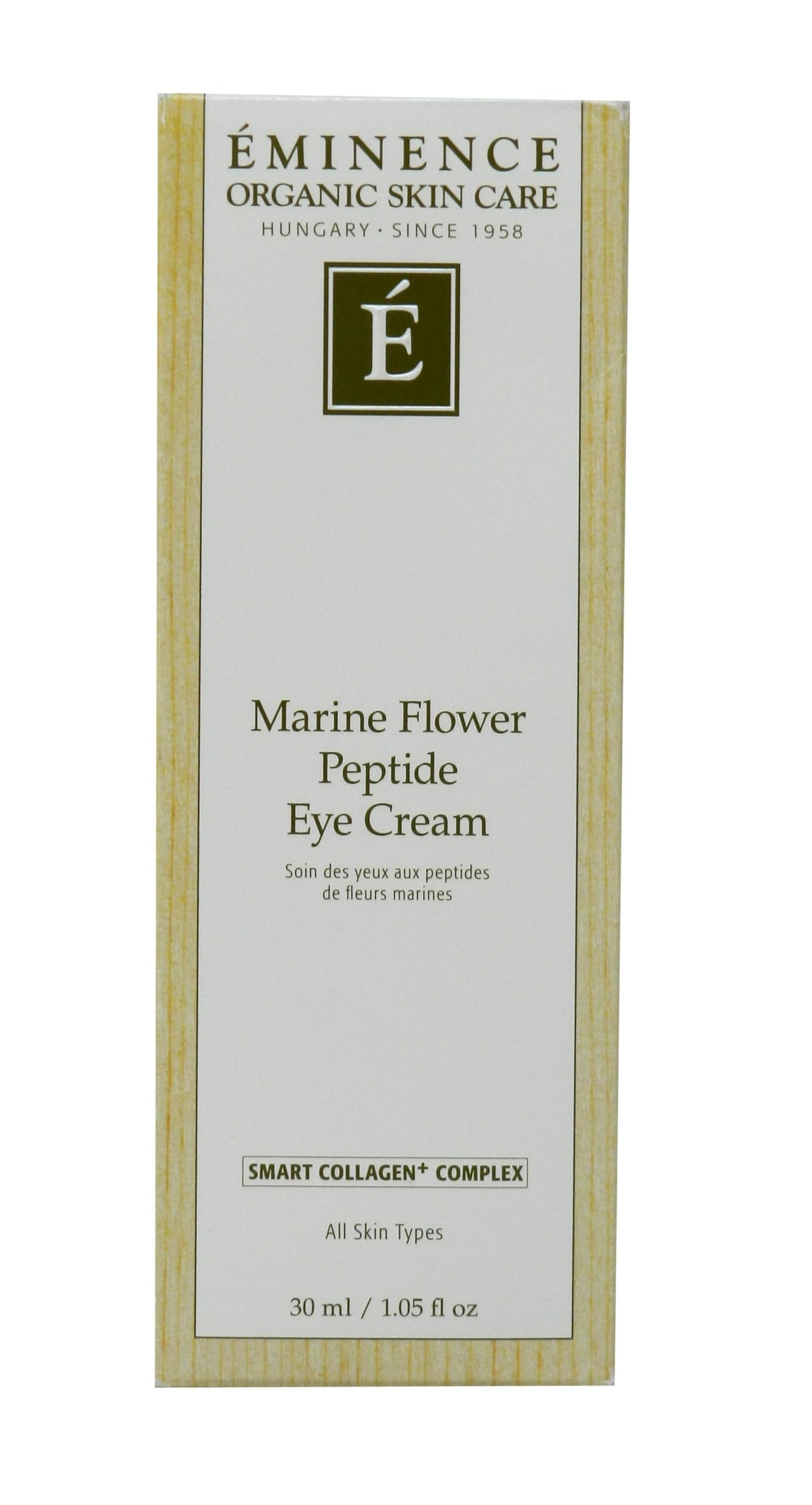 Eminence Organic Skincare Marine Flower Peptide, Eye Cream, 1.05 Ounce