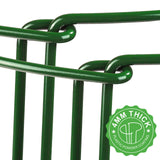 LEOBRO Plant Support, 8PCS Peony Cages and Supports, Plant Stakes for Indoor Plants, Outdoor Plants, Metal Garden Stakes, Plant Holders, Tomato Monstera Hydrangea Support Cage, 10" W x 15.8" H