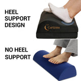Cartizma Ergonomic Foot Rest Under Desk - Non-Slip, Adjustable, Washable Covers for Pain Relief - Office, Home & Travel