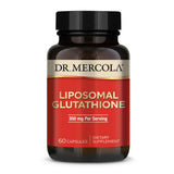 Dr. Mercola Liposomal Glutathione - 350 mg per Serving - Supports Energy Production - High Absorption - Non-GMO, Gluten-Free & Soy-Free - 60 Capsules (30 Servings)