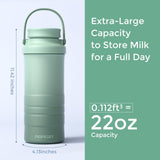 Momcozy 22oz Portable Breastmilk Cooler for 24H Outdoor, Newborn Essentials
