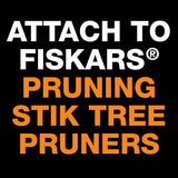 Fiskars Fruit Picker Basket, Adjustable Angle, Mesh Bag, Pole Compatible