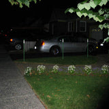 FiberMarker 36-Inch Driveway Reflective Markers Dark Green, 5/16-Inch Dia Snow Poles Snow Markers (20pcs)
