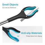 Grabber Reacher Tool 2-Pack, 32" Folding Reacher Grabber Pickup Tool with Magnets, Lightweight Grabbers for Seniors, Trash Grabber Tool with 90°Rotating Head