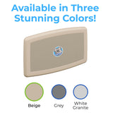 Koala Kare Surface-Mounted Horizontal Baby Changing Station, Model KB300-00 (Beige)