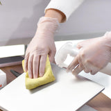 Schneider Clear Vinyl Exam Gloves, 4-mil, Large 1000-ct Case, Latex-Free, Disposable Gloves, Medical Gloves, Cleaning Gloves, Food Prep Gloves, Food Safe Rubber Gloves, Powder-Free, Non-Sterile