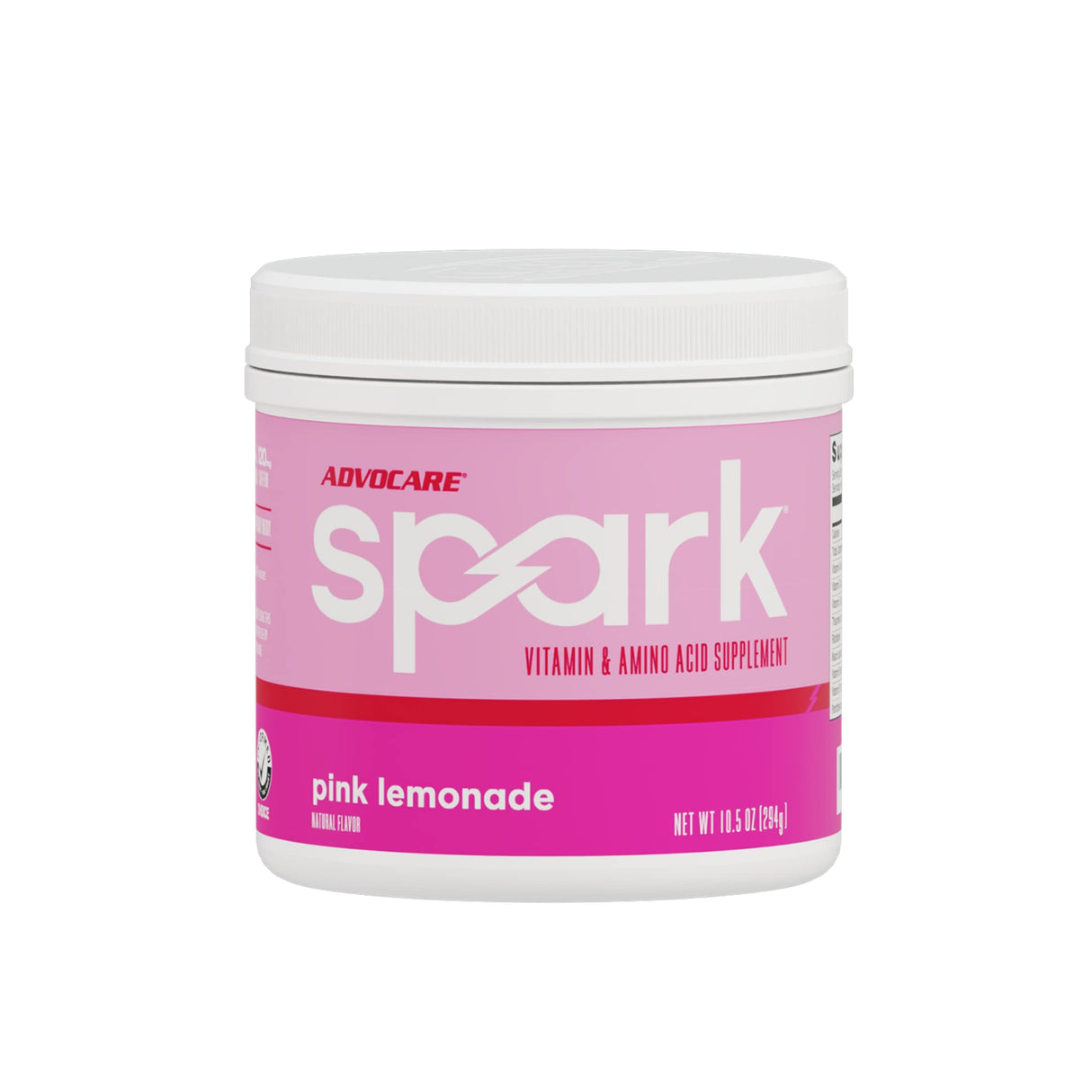 AdvoCare Spark Vitamin & Amino Acid Supplement - Focus & Energy Drink Powder Mix with Vitamin A, B-6, C & E - Also Includes L-Carnitine & L-Tyrosine - Pink Lemonade - 10.5 oz