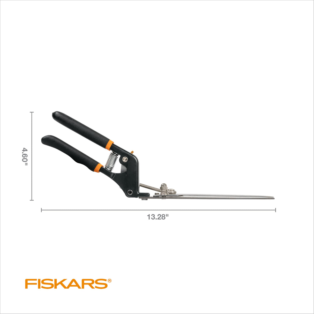 Fiskars 5" Power-Lever Grass Shears, Grass Clippers for Lawn & Garden