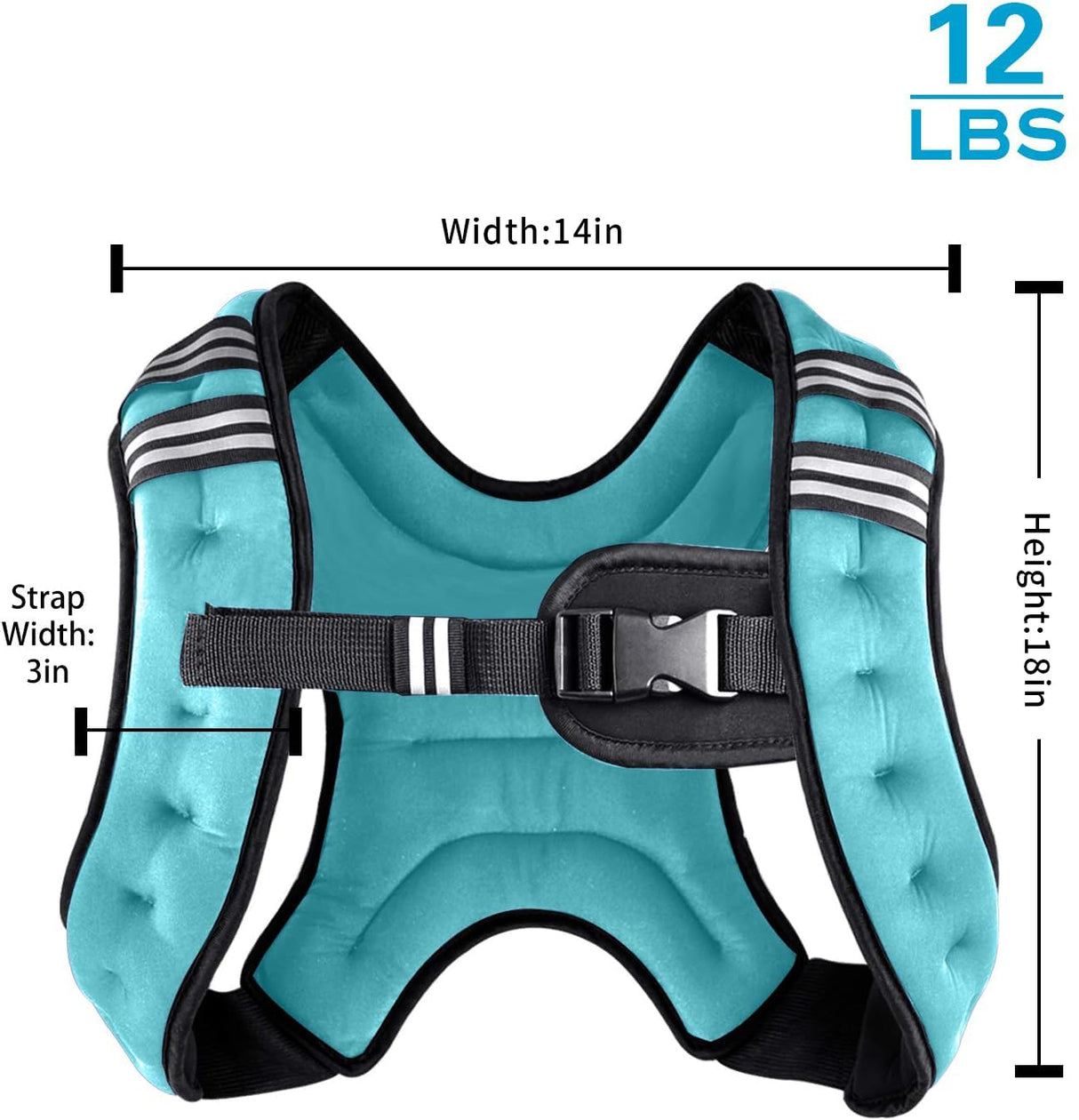 Henkelion Weighted Vest Weight Vest for Men Women Kids Weights Included, Body Weight Vests Adjustable for Running, Training Workout, Jogging, Walking