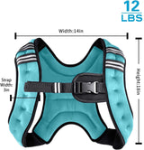 Henkelion Weighted Vest Weight Vest for Men Women Kids Weights Included, Body Weight Vests Adjustable for Running, Training Workout, Jogging, Walking