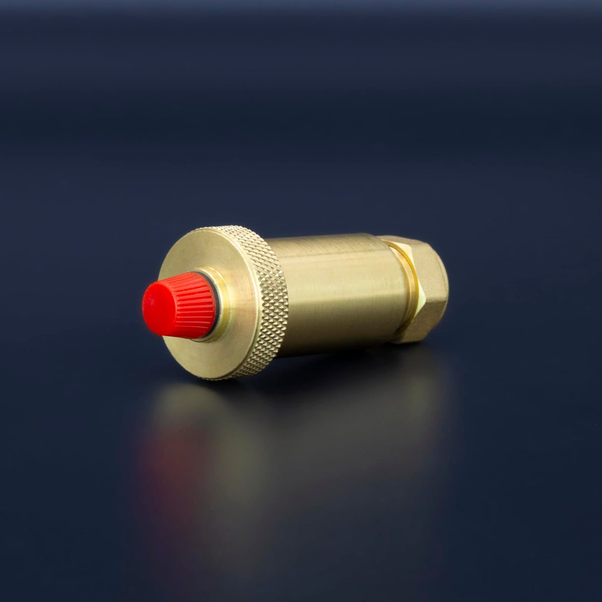 Kudos-Trading - 15mm Automatic Air Vent Valve Easy Install Reliable Air Purging Anti Leak Design Ideal for Home Central Heating Systems & Radiators Durable Brass Construction Energy Saving