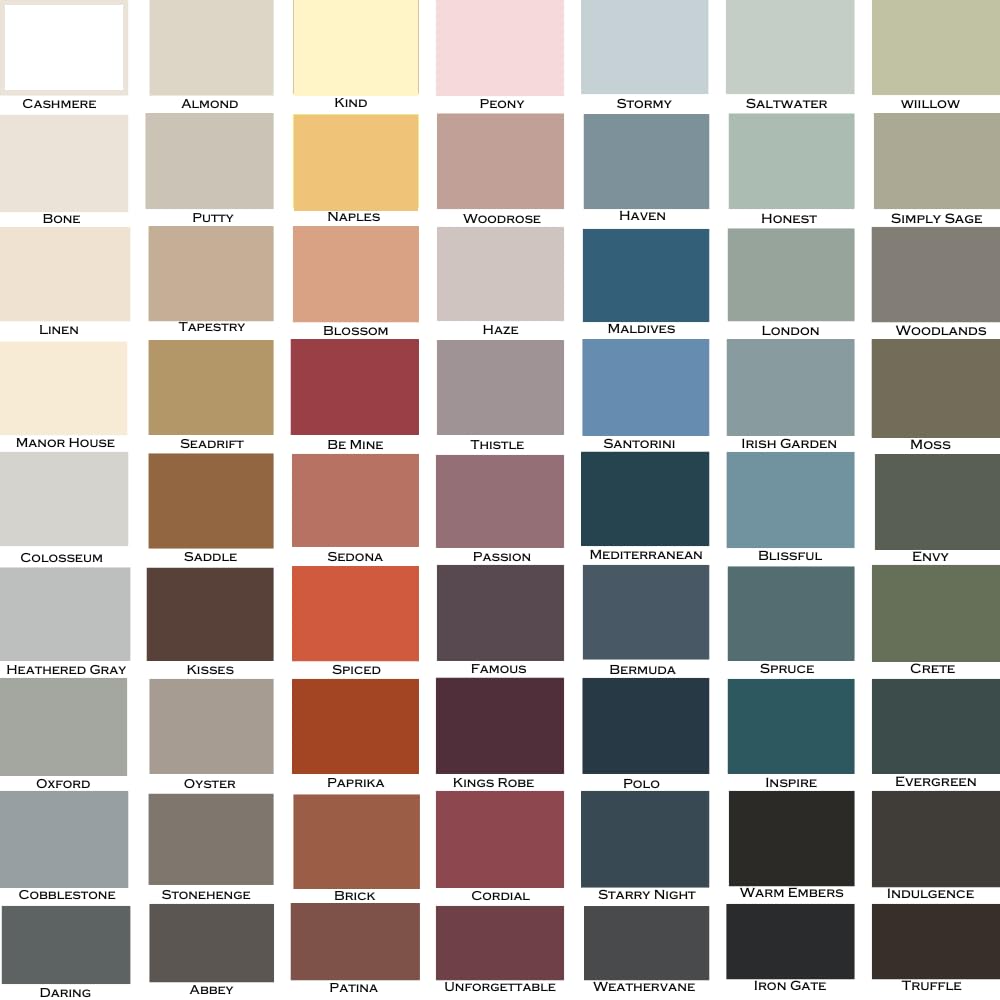 ALL-IN-ONE Paint by Heirloom Traditions, Iron Gate (Black), Quart - Durable cabinet and furniture paint. Built in primer and top coat, no sanding needed. Includes our 30 featured color card.
