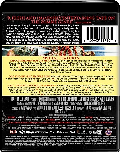 The Return Of The Living Dead - Collector's Edition [4K UHD]