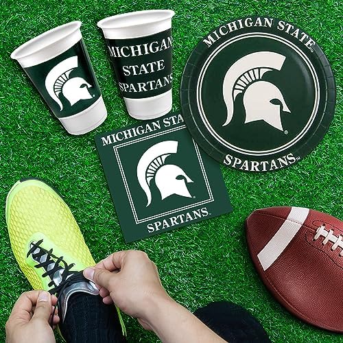 Arizona Wildcats Party Supplies 48 Piece Officially Licensed University Set: 16 oz. Plastic Beverage Cups, 9" Paper Plates, Luncheon Napkins, Complete Party Supplies for 16 Guests by Westrick