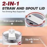 SANDJEST Baseball Tumbler with Handle 40oz, Insulated Stainless Steel Cup with Lid & Straw, Gifts for Men, Boys, Players, Coaches, Sports Lovers, Christmas, Birthday