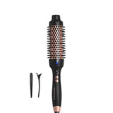 Wavytalk Updated Version Thermal Brush for Blowout Look, Blowout Express 1.5 Inch Ionic Thermal Round Brush Makes Hair Smoother Get Natural Curls, Dual Voltage, Easy to Use