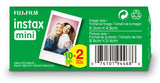 FUJIFILM Instax Mini Instant Film Twin Pack (White), 20 Photos