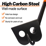 AgroPro Garden Hoe for Weeding, Heavy Duty Hoe Garden Tool Long Handle, 58 Inches