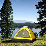 2 Person Camping Tent with Rain Fly and Carrying Bag - Lightweight Outdoor Tent for Backpacking, Hiking, or Beach Use by Wakeman Outdoors