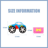 CLOCK KING 240pcs 3D Cute Kids Erasers, Random Desktop Pet Toys Gifts, Classroom Rewards Kids Party Gifts, Various Styles Such as Animals, Food, Plants, Space, Princess, Sports, Halloween, Christmas