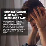 Venture Pal High Sodium Sugar Free Electrolytes Powder Packet - Hydration Packets with Vitamin, Sodium & Potassium | Zero Calories | Vegan, Keto & Paleo Friendly Electrolyte Drink Mix - 30 Sticks