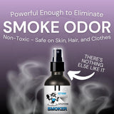 The Stink Solution Smoke Odor Eliminator Spray - Completely Remove Smoke Smell From House, Car, Clothes, Hands, Hair, & More - Best Odor Eliminator For Smoke - Bamboo Teak Fragrance - 2 16 oz Bottles