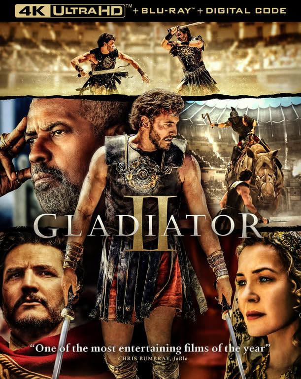 Gladiator II [4K UHD + Blu-Ray + Digital]