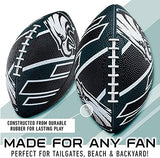 Franklin Sports NFL Team Footballs - Rubber Youth Mini Footballs for All NFL Teams - Kids Junior 8.5" Football - Official NFL Licensed Footballs