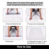 AiBOB Chair Mat for Hardwood Floor, 36 X 48 inches Desk Chair Mat for Wood and Tile Floors, Protection Mats for Office and Home, Easy Glide for Chairs